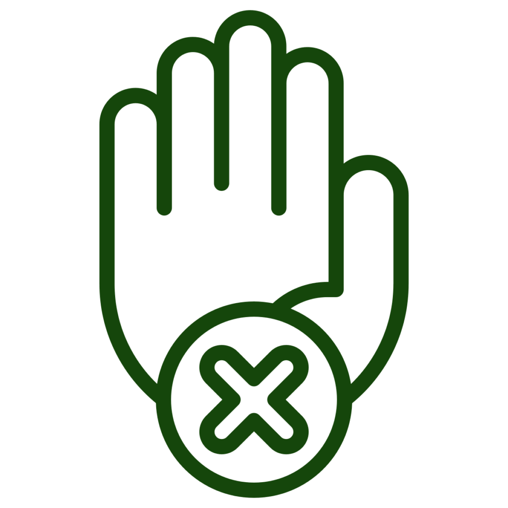 Icon Ablehnung Akzeptanzmangel Clarendorn